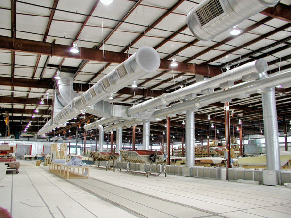 ENDÜSTRİYEL ALANI HAVALANDIRMA SİSTEMLERİ